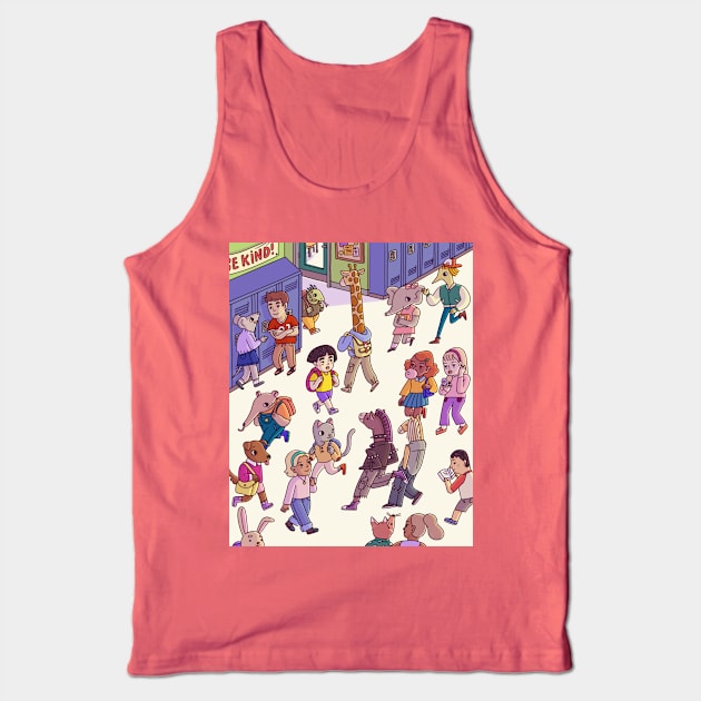 First day of School Tank Top by sarahjungart